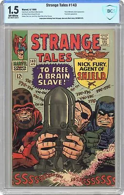 Buy Strange Tales #143 CBCS 1.5 1966 22-1657F1A-077 • 41.11£