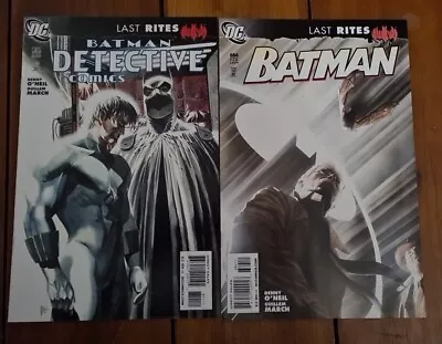 Buy Batman #684 + Detective Comics #851 - Denny O'Neill - Last Days Of Gotham Set • 5£