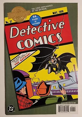 Buy Millennium Edition: Detective Comics #27 (2000, DC) NM- 1st App Of Batman • 6.75£