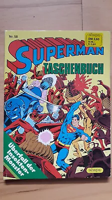 Buy Superman Paperback No. 58 From 1984 - TOP Z1 ORIGINAL FIRST EDITION EHAPA COMIC • 6.88£