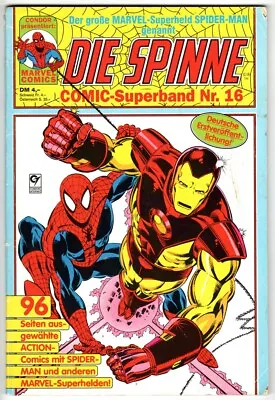 Buy Iron Man #234/Spider-Man German Bound Condor Collection No. 16 Collects 161+166 • 5.99£