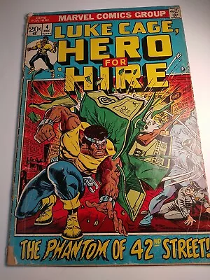 Buy Hero For Hire 4 Luke Cage - Power Man Phantom Of 42nd Street • 10.24£