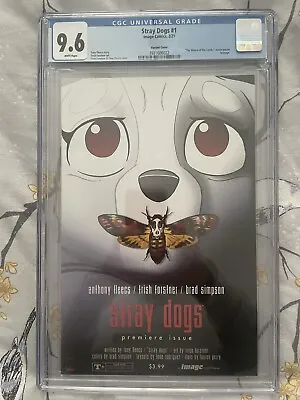 Buy Stray Dogs #1 Comic CGC Graded 9.6 White Pages Variant Silence Of The Lambs • 54.99£