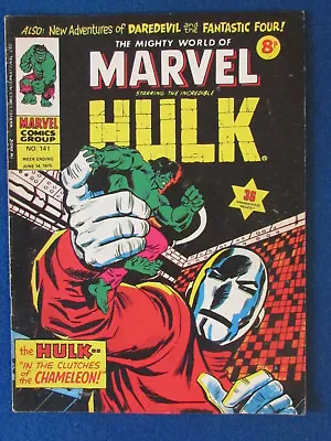Buy The Mighty World Of Marvel Incredible Hulk Marvel Comic Issue 141 - 1975 • 5.99£
