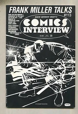 Buy Comics Interview -Frank Miller Talks #113 VF  Fictioner Publication D1 • 3.96£