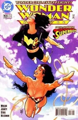 Buy Wonder Woman (1987) # 153 (8.0-VF) Adam Hughes Cover, Superboy 2000 • 11.70£