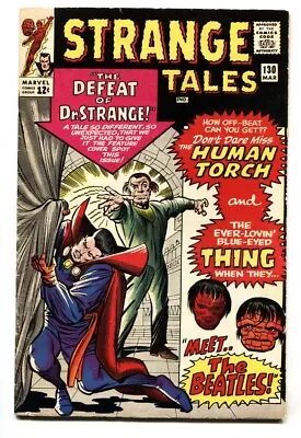 Buy Strange Tales #130 - 1965 - Marvel - VG+ - Comic Book • 68.78£