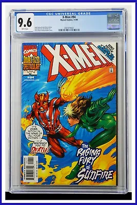 Buy X-Men #94 CGC Graded 9.6 Marvel November 1999 White Pages Comic Book. • 60.32£