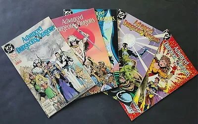 Buy Advanced Dungeons & Dragons #1-5 (1988) 1st Comic Based On D&D Key Issue  • 27.98£