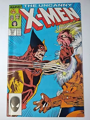 Buy Marvel Comics Uncanny X-Men #222 Wolverine & Sabretooth Cover 1987 • 11.03£