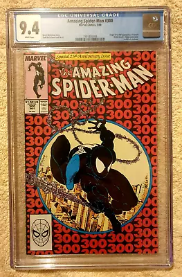 Buy Amazing Spider-Man #300 - CGC 9.4 WHITE Pages - 1st Full Venom! - Marvel Comics • 699.99£