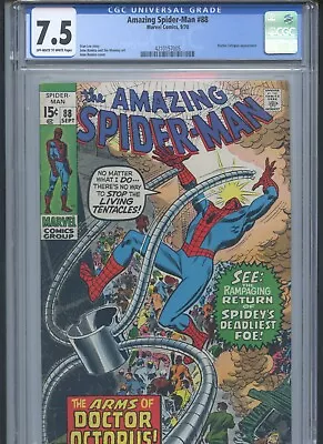 Buy The Amazing Spider-Man #88 1970 CGC 7.5~ • 86.72£
