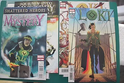 Buy JOURNEY INTO MYSTERY / Loki Lot: #624, 632 1ST APP THORI , Loki #1, #1 Variant • 19.70£