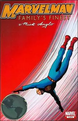 Buy 1:5 RED BACKGROUND Variant MARVELMAN Family Finest #1 MICK ANGLO MARVEL COMIC • 11.27£