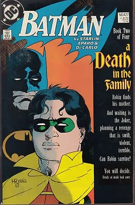 Buy 1988 BATMAN DC #427 & #429 Death In The Family • 19.76£