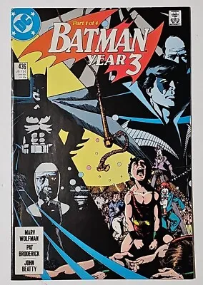 Buy Batman #436 Origin Of Dick Grayson Robin Retold 1st App Of Tim Drake  • 6.32£