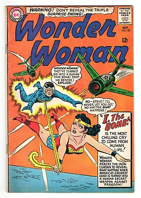Buy Wonder Woman #157 Very Good Plus 4.5 Steve Trevor Egg Fu Ross Andru Art 1965 • 17.58£