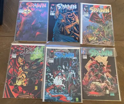 Buy (6) Image Comics Spawn #2,7,11,16,17,23 First Print High Grade Lot 1992-95 • 31.60£