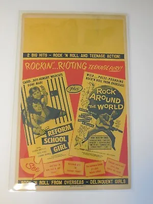 Buy Reform School Girl Advertisement    Benton Card Company   Rock Around The World • 94.84£