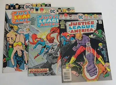 Buy Justice League Of America #128,129,130 Vf's 1976 • 22.71£