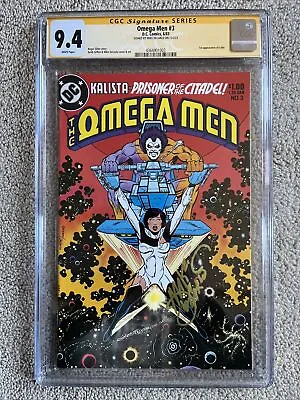 Buy 1983 Omega Men #3 DC Comics CGC 9.4 WP SS Signed By Mike DeCarlo 1st App. Lobo • 171.89£