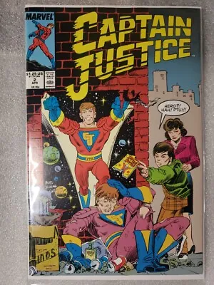 Buy Captain Justice #2 (Marvel, 1988) • 2.34£