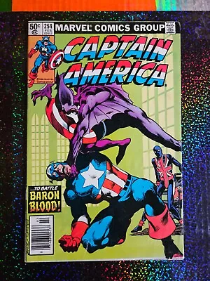 Buy Captain America #254 1st App Union Jack, Death Baron Blood, Ad Of Dr Strange • 10.08£