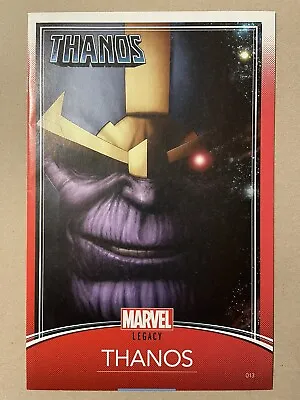 Buy Thanos #13 - 2018. Trading Card Variant. 1st App Of Cosmic Ghost Rider. • 63.25£