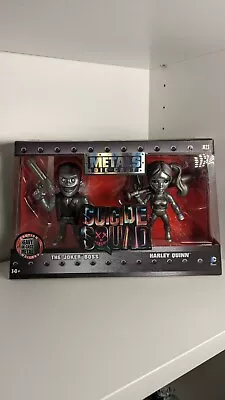 Buy Metal Die Cast Suicide Squad The Joker Boss And Harley Quinn Hot Topic Exclusive • 0.99£