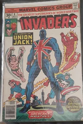 Buy Invaders #8- 1st Appearance Of The Character Of Union Jack - British Superhero  • 36.41£