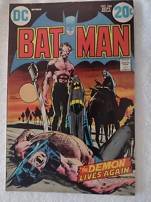 Buy Batman 244 1972 Neal Adam Cover VERY NICE!!! • 277.06£