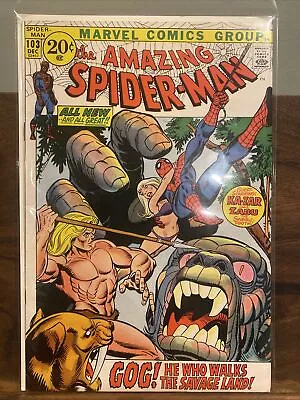 Buy Amazing Spider-Man #103, Marvel Comics 1971 - VF- Combined Shipping • 27.70£