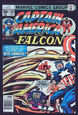 Buy CAPTAIN AMERICA (1968) #209 *First Full Arnim Zola Appearance* - Back Issue • 10.99£