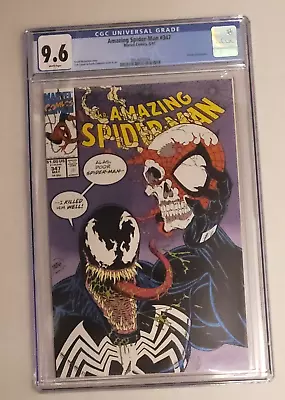 Buy ASM 347 - Amazing Spider-Man 347 CGC 9.6 WHITE PAGES 1991 • 98.56£