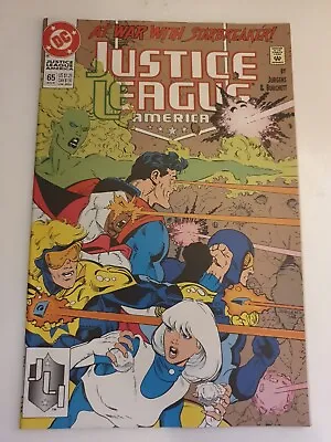 Buy DC Comics - Justice League America #65 - Aug 1992 - VFN • 4.25£