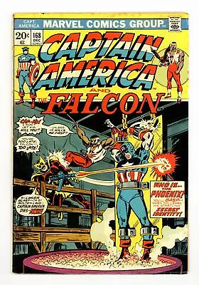 Buy Captain America #168 VG- 3.5 1973 • 17.39£