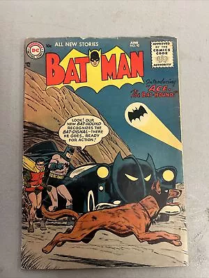 Buy Batman #92 1955 1st Bat-hound Appearance!  See Pics As Is • 770.37£