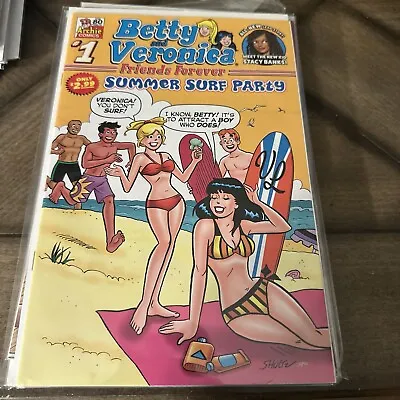 Buy BETTY & VERONICA FRIENDS FOREVER SUMMER SURF PARTY #1 1st Stacy Banks SEE SCANS • 7.96£