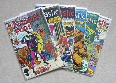 Buy Fantastic Four #307, #308, #309, #310, #311 & #312 FN/VFN (1987/8) Marvel Comics • 20£