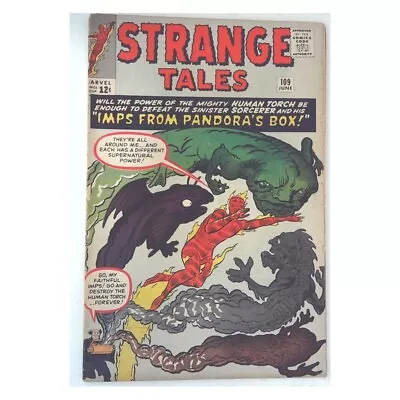 Buy Strange Tales (1951 Series) #109 In Very Good + Condition. Marvel Comics [g: • 93.66£