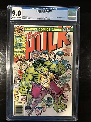 Buy Incredible Hulk #200 CGC 9.0 (Marvel 1976)  Doc Samson Appearance! • 59.30£