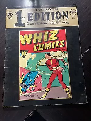Buy FAMOUS FIRST EDITION #F-4 F, Whiz Comics, 1st Captain Marvel! Treasury DC 1974 • 39.71£