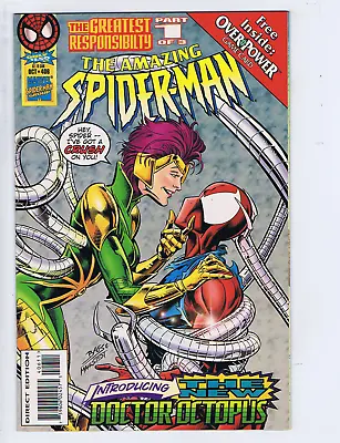 Buy Amazing Spider-Man #406 Marvel 1995 New Doctor Octopus ! Overpower Card Included • 23.98£