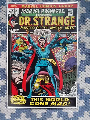 Buy MARVEL PREMIERE #3 (1972) DR. STRANGE BEGINS, White Pages, BEAUTY! • 241.28£