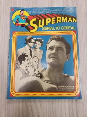 Buy Superman: Serial To Cereal 1976 1st Edition Popular Library Big Apple Books • 15.02£
