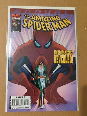 Buy Marvel Comics AMAZING SPIDER-MAN Annual 1 (35) Jackpot 2008 New/unread • 7.99£