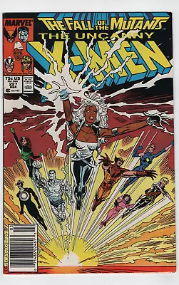 Buy Uncanny X-Men #227 1st Appearance App Adversary NEWSSTAND Marvel Comics 1987 97 • 16£