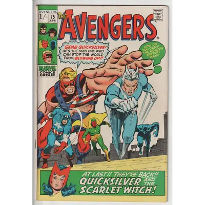 Buy Avengers #75 First Appearance Arkon (1970) • 43.99£