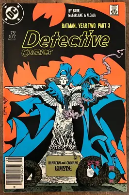 Buy Detective Comics #577 By Todd McFarlane Joe Chill Reaper Batman Year Two 1987 • 12.64£