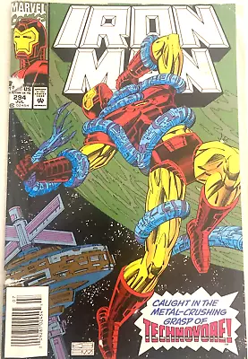 Buy Iron Man # 294. 1st Series.  Marvel Comics. July 1993. Low Grade Issue. • 4.99£